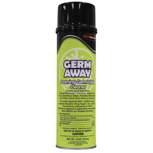 DISCOVERY 217000001-20AR Germ Away Germicidal Cleaner Foaming Disinfectant, 18 Ounce